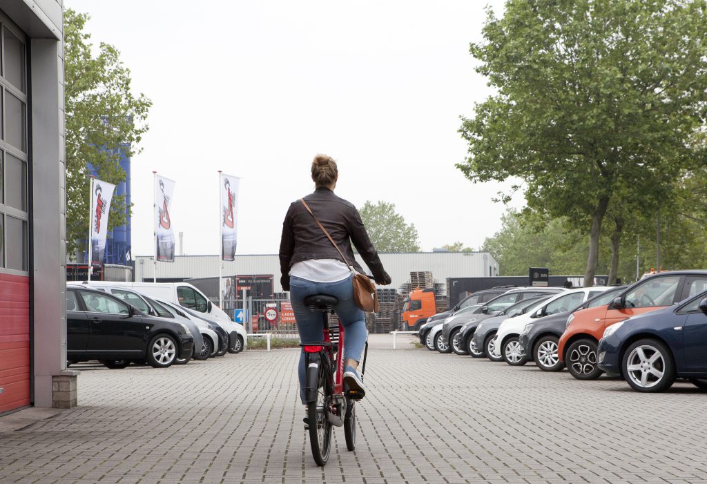 Blokje om met de fiets